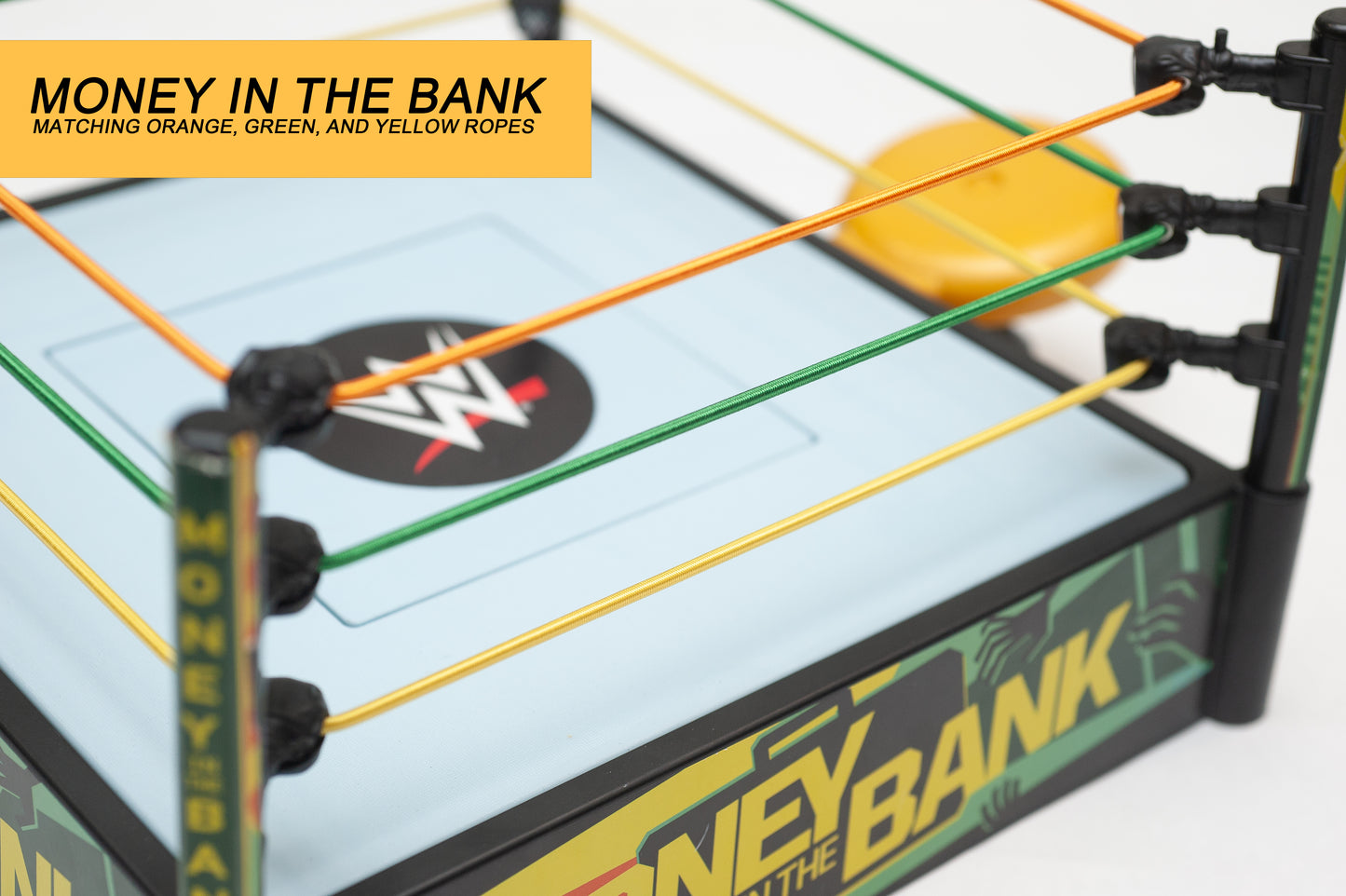 Premium Upgrade Replacement Ropes for Kids Toy Wrestling Ring (Mattel 12” x 12”) 1 set of 3 Ropes