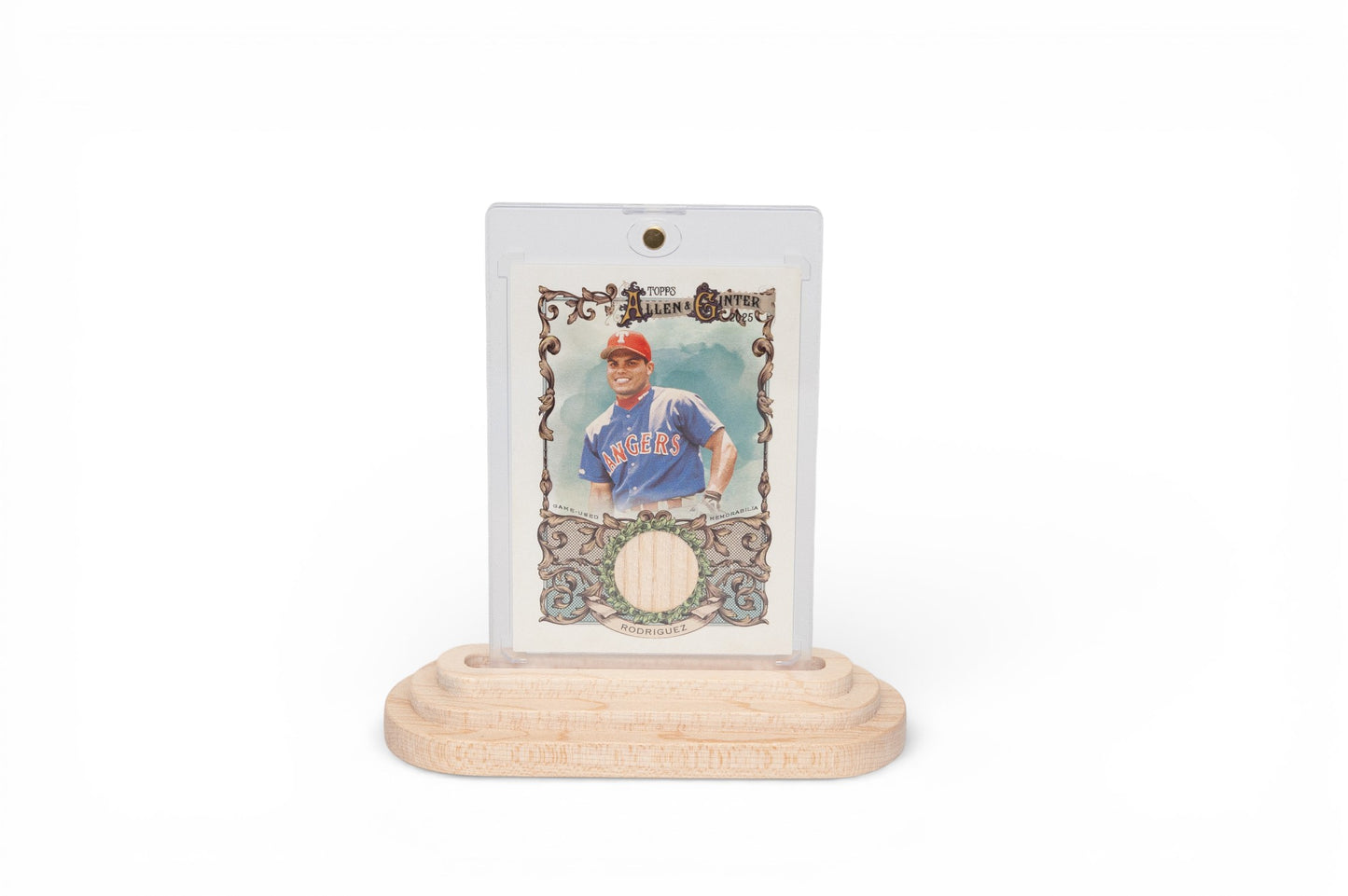 CGC Graded Card Display Stand - Solid Wood - Also works with 35pt One Touch Cases