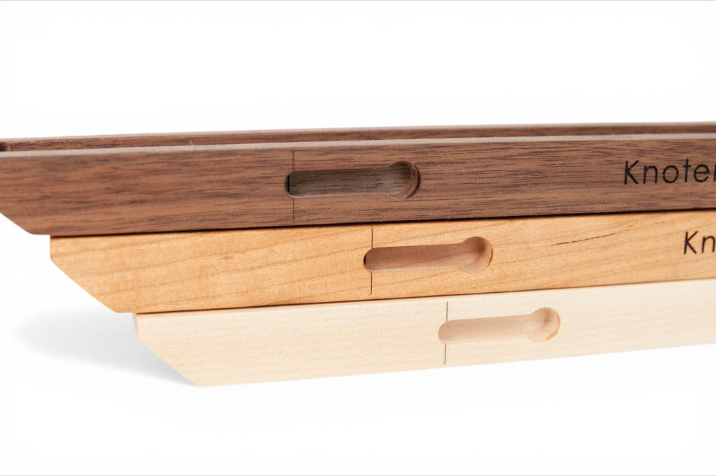 Solid Wood Trading Card Display Shelf – Walnut, Maple, Cherry Hardwood Wall Mount