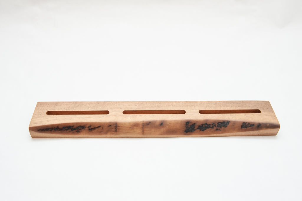 Live Edge PSA Graded Trading Card Display - Solid Walnut